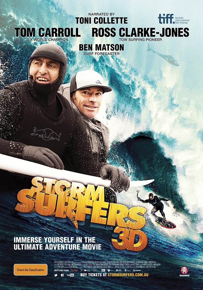 Storm Surfers 3D - Carteles