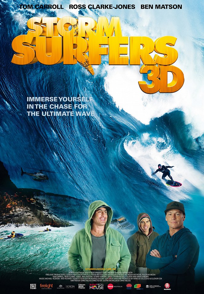 Storm Surfers 3D - Plakáty