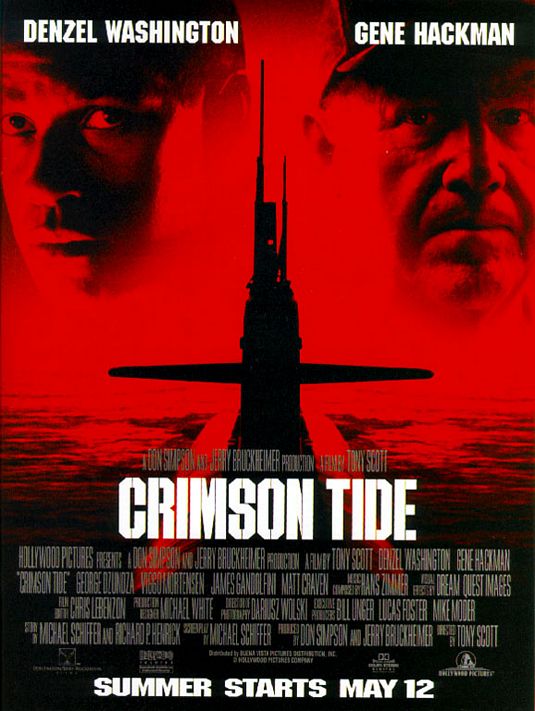 Crimson Tide - In tiefster Gefahr - Plakate