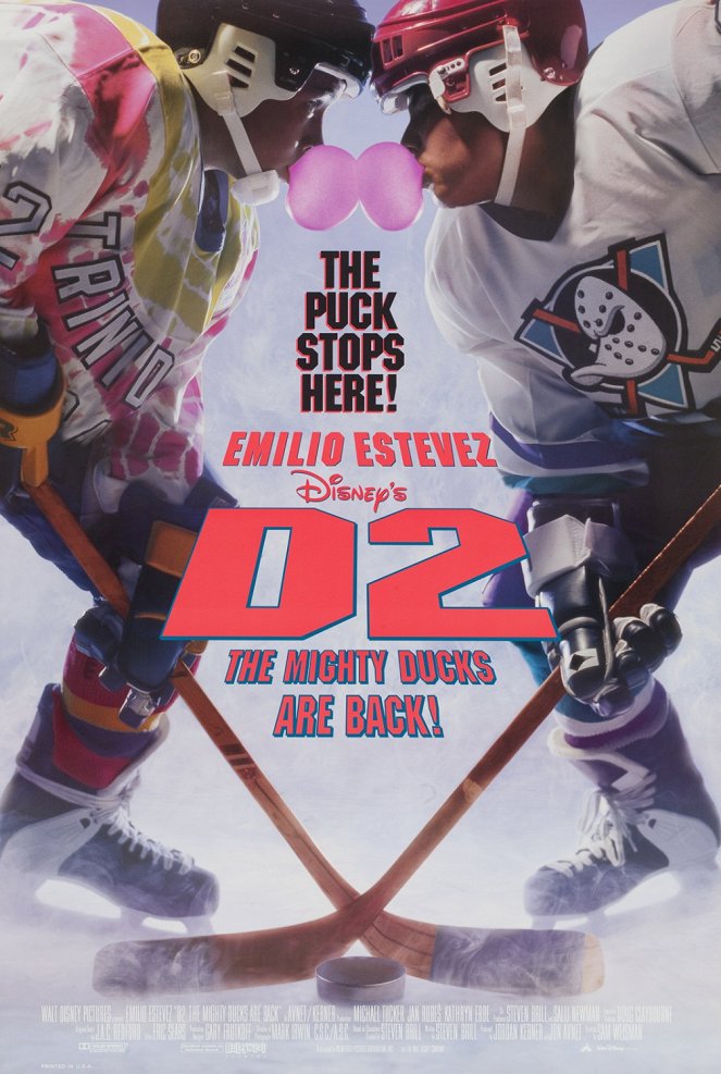 D2: The Mighty Ducks - Cartazes
