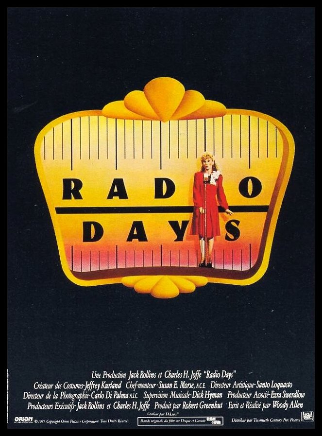 Radio Days - Affiches
