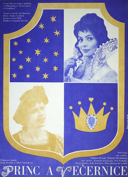 Princ a Večernice - Posters