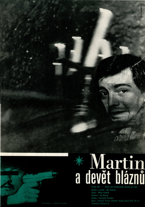 Martin a devět bláznů - Plakate