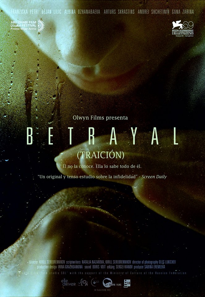 Betrayal (Traición) - Carteles
