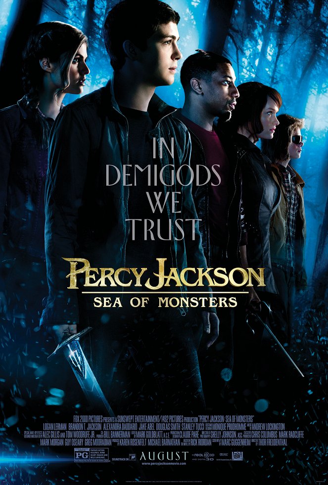 Percy Jackson: Hirviöidenmeri - Julisteet