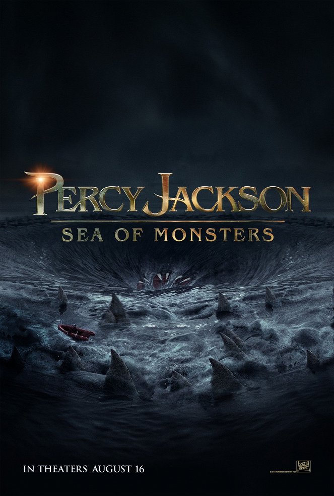 Percy Jackson - Szörnyek tengere - Plakátok