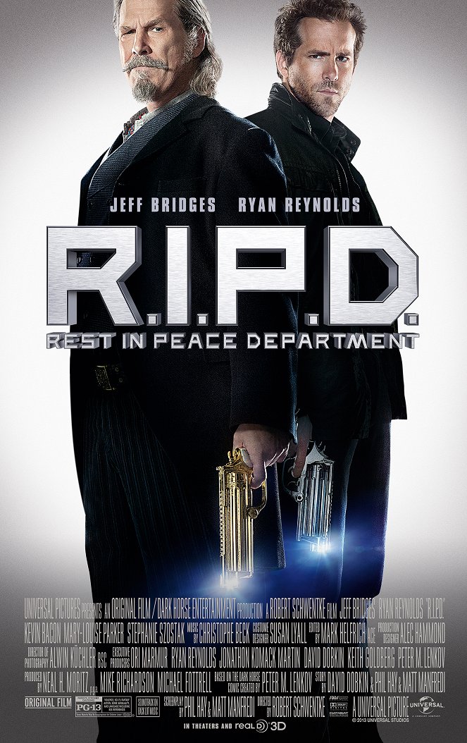R.I.P.D. - Rest in Peace Department - Posters