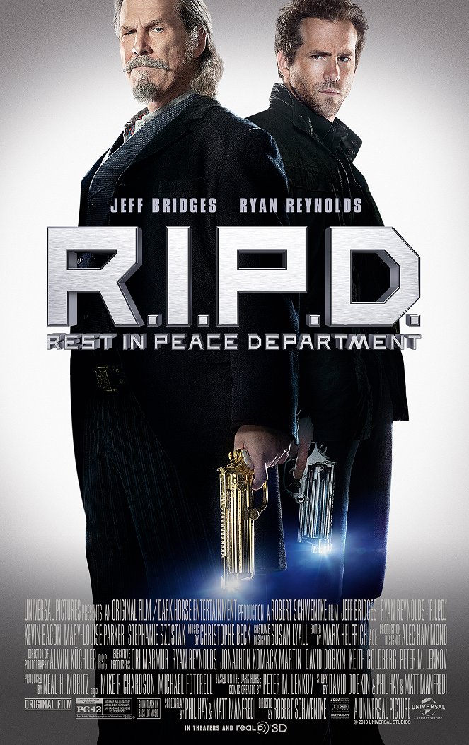 R.I.P.D. - Rest in Peace Department - Plakate