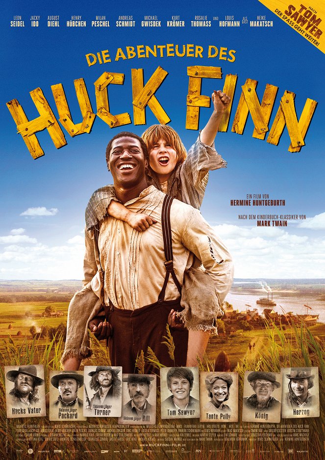 Die Abenteuer des Huck Finn - Plakate