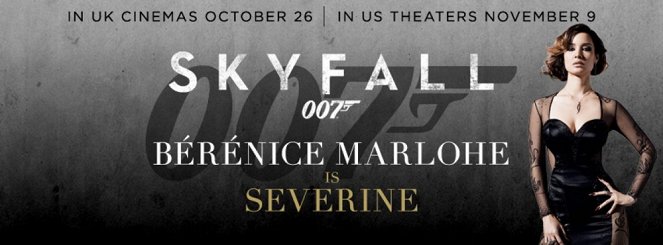 007: Skyfall - Cartazes