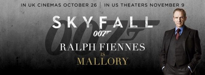 007: Skyfall - Cartazes