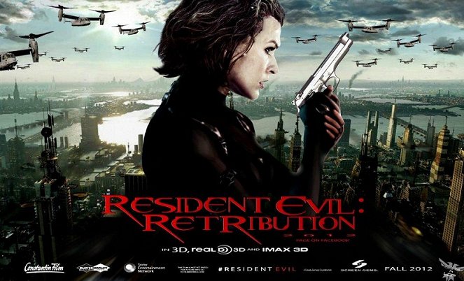 Resident Evil - Retribution - Julisteet