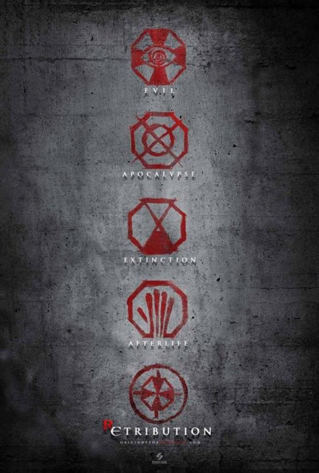 Resident Evil : Retribution - Affiches