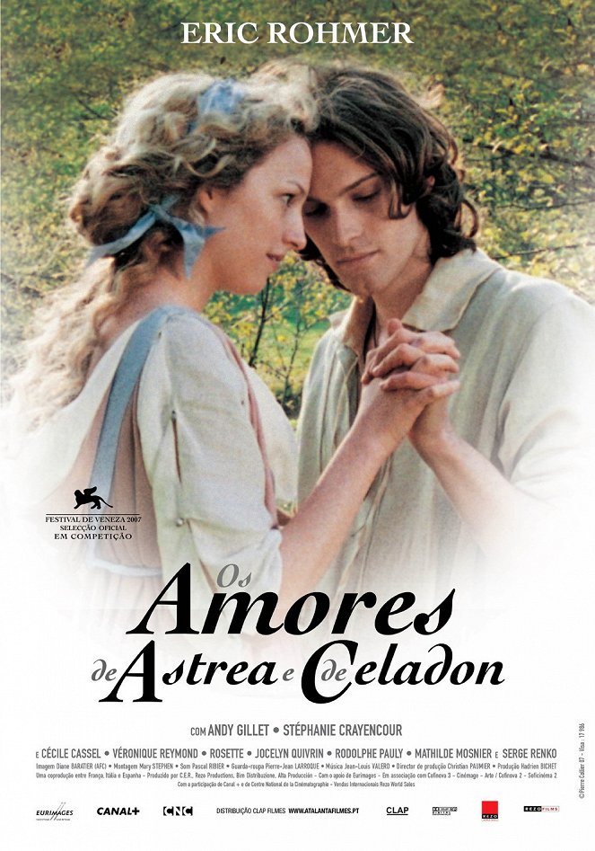 Les Amours d'Astrée et de Céladon - Cartazes