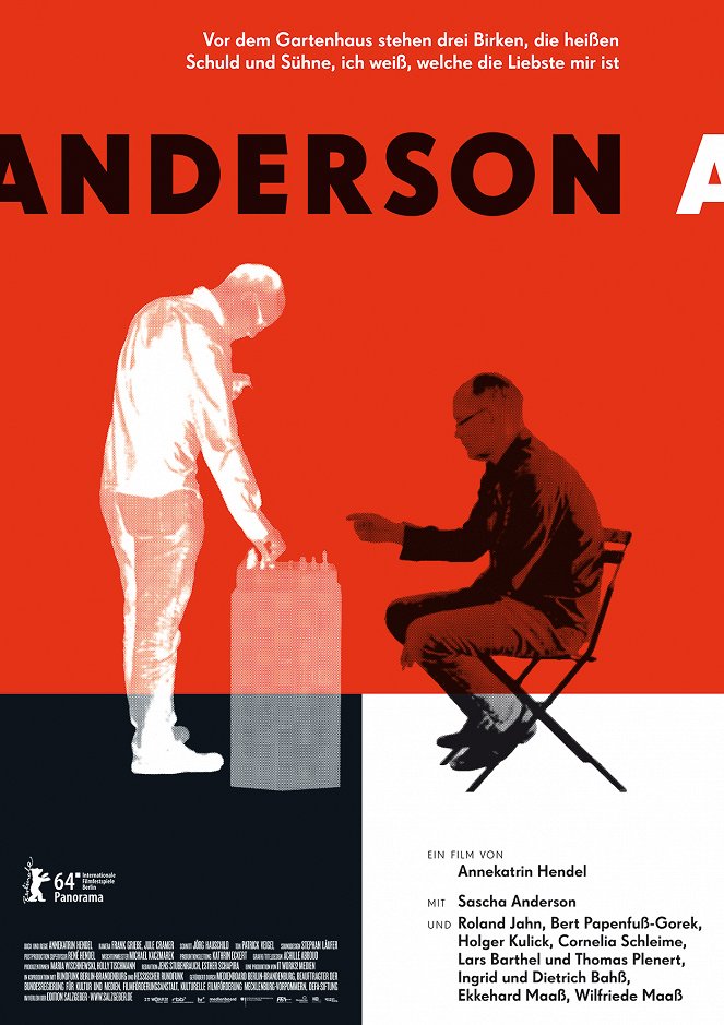 Anderson - Anatomie des Verrats - Plakáty