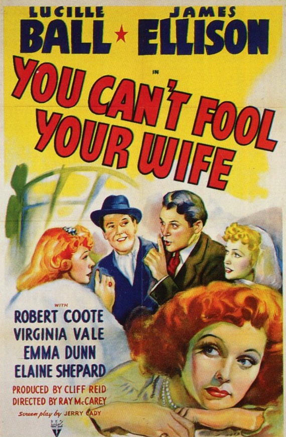 You Can't Fool Your Wife - Affiches