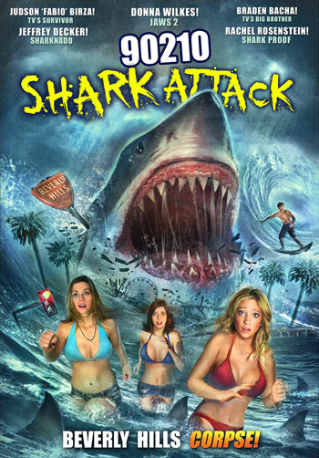 90210 Shark Attack in Beverly Hills - Plakate