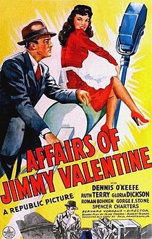 The Affairs of Jimmy Valentine - Carteles
