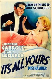 It's All Yours - Affiches
