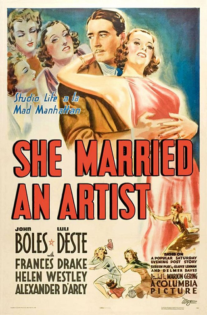 She Married an Artist - Plakátok
