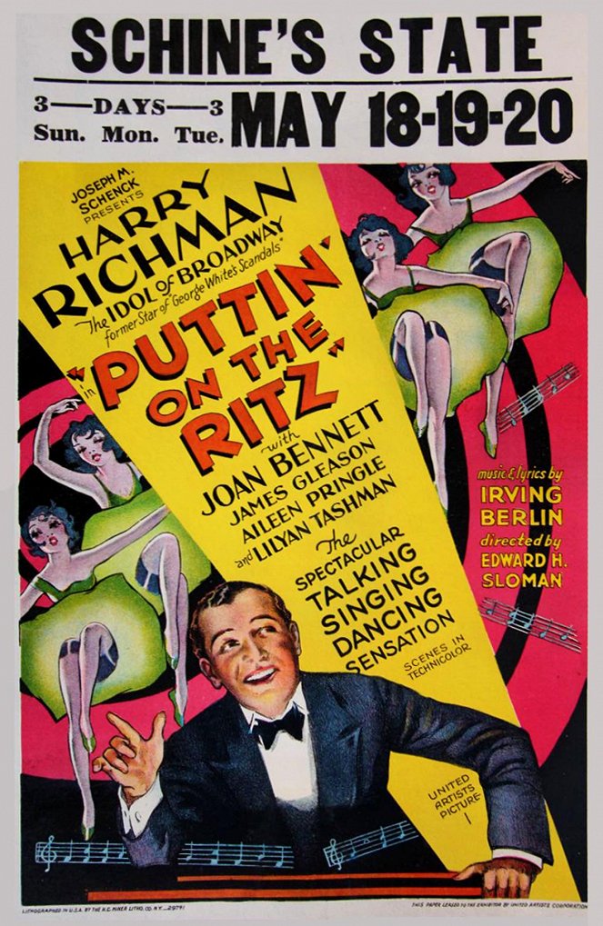 Puttin' on the Ritz - Posters