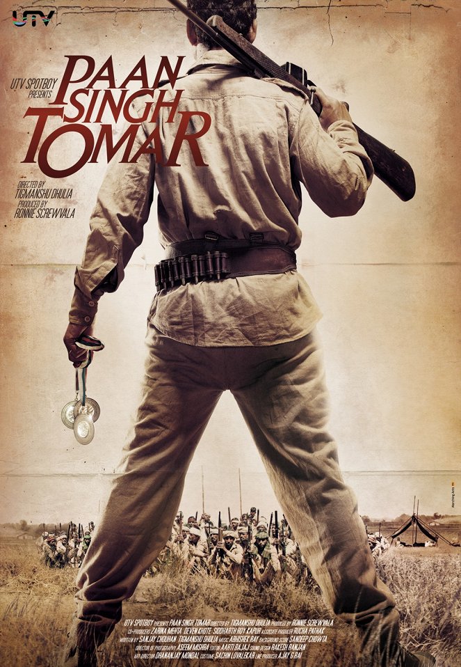Paan Singh Tomar - Plakátok