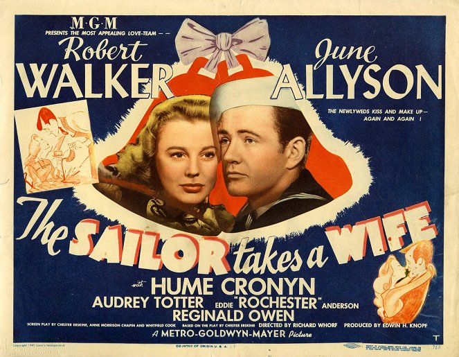 The Sailor Takes a Wife - Affiches