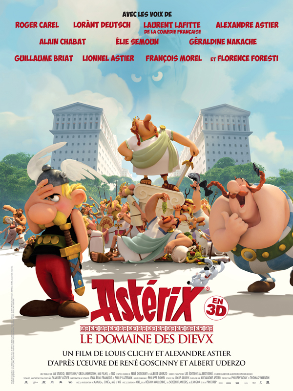 Asterix: Jumaltenrannan nousu ja tuho - Julisteet