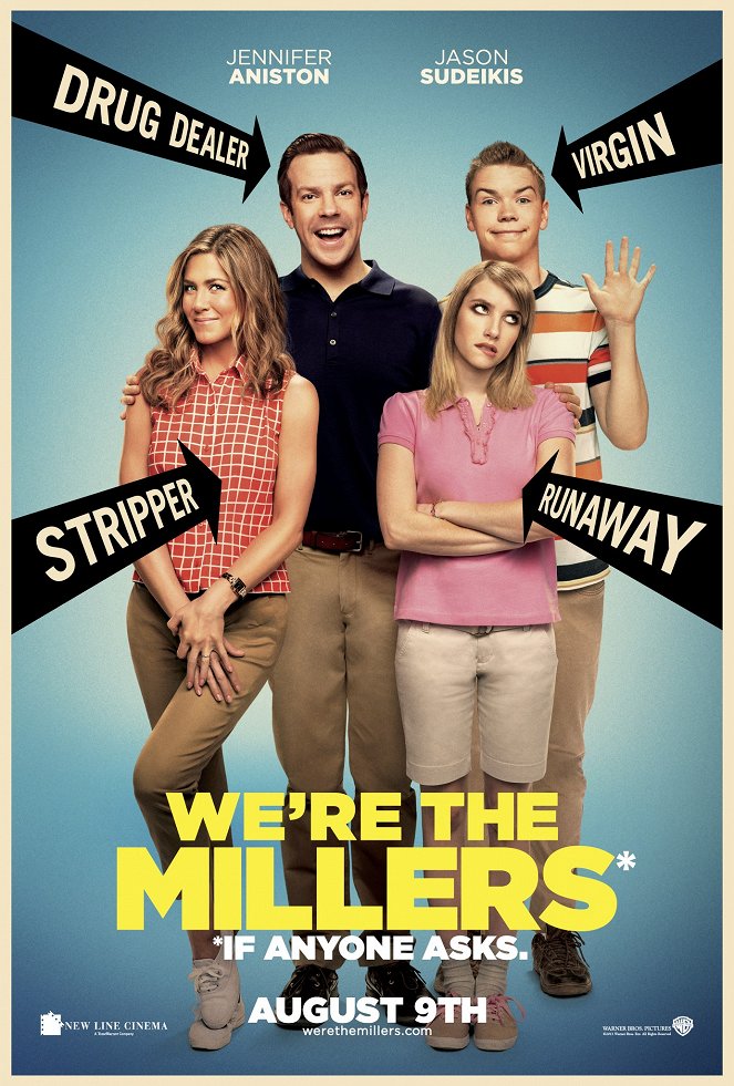 Wir sind die Millers - Plakate