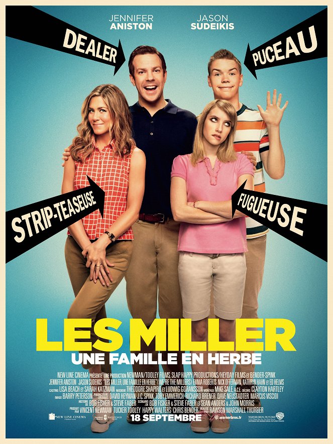 Les Miller, une famille en herbe - Affiches