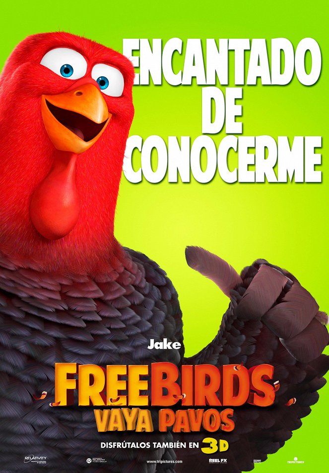 Free Birds (Vaya pavos) - Carteles