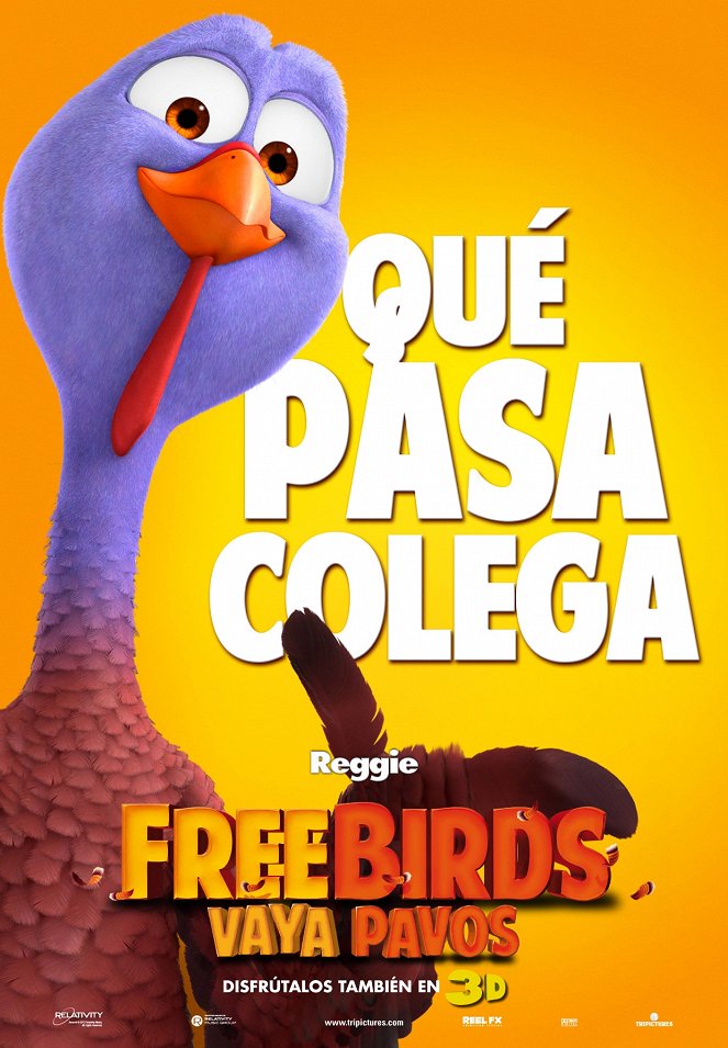 Free Birds (Vaya pavos) - Carteles