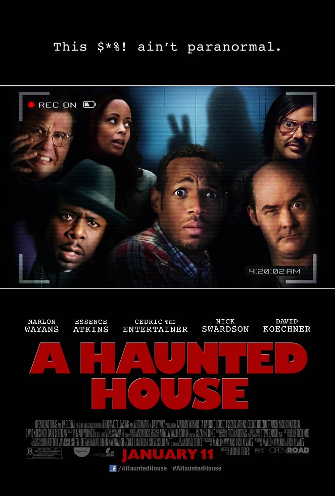 A Haunted House - Affiches