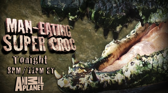 Man-Eating Super Croc - Affiches