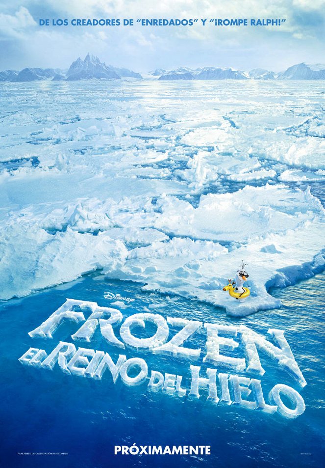 Frozen, el reino del hielo - Carteles