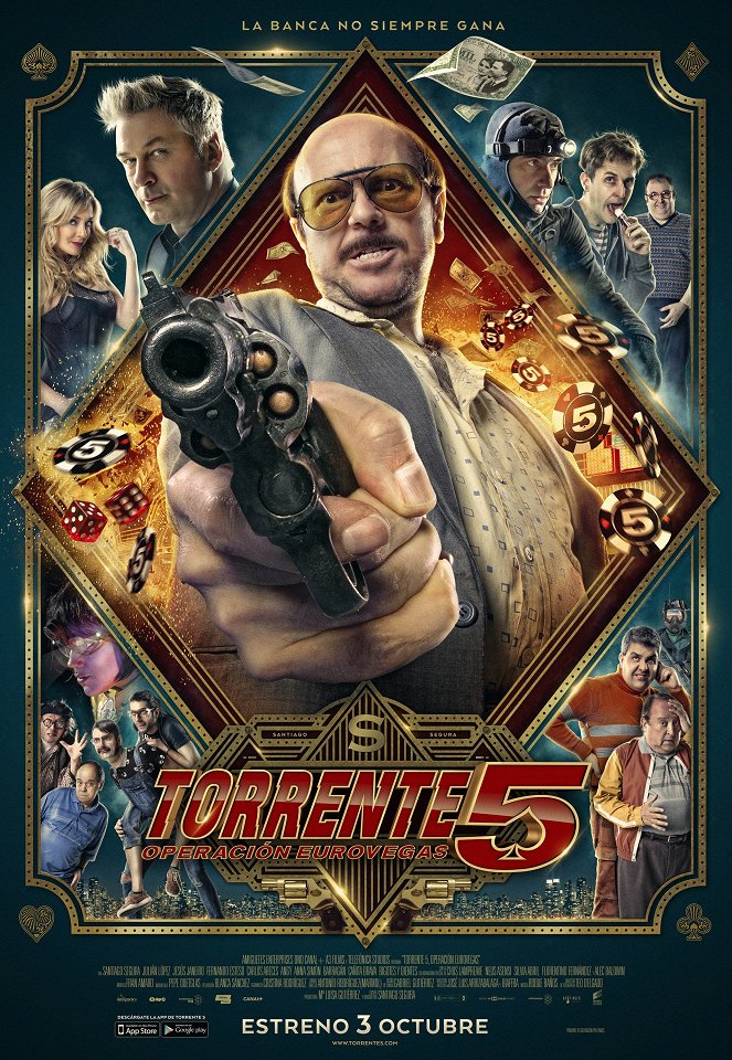 Torrente V: A kezdő tizenegy - Plakátok