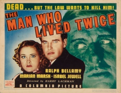 The Man Who Lived Twice - Carteles