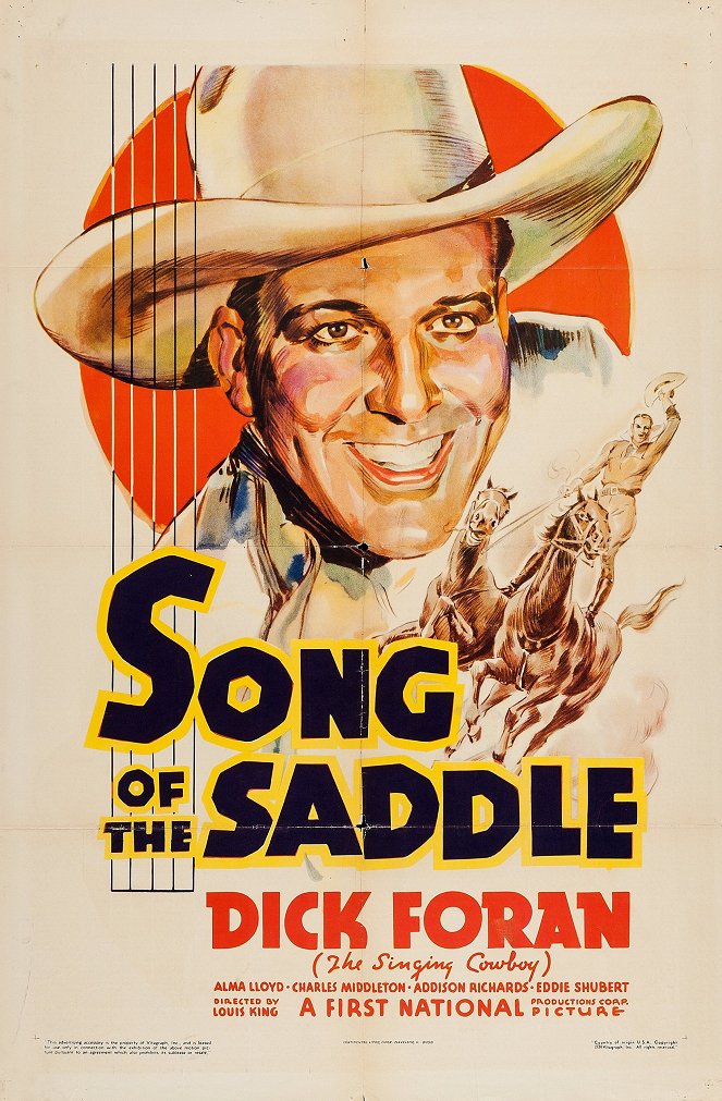 Song of the Saddle - Plakátok