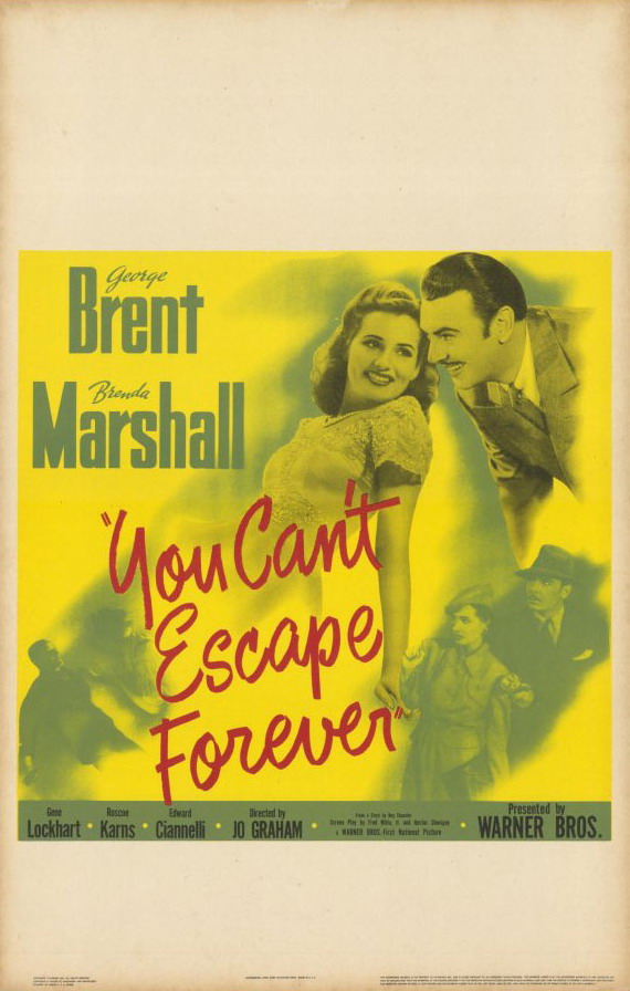 You Can't Escape Forever - Posters