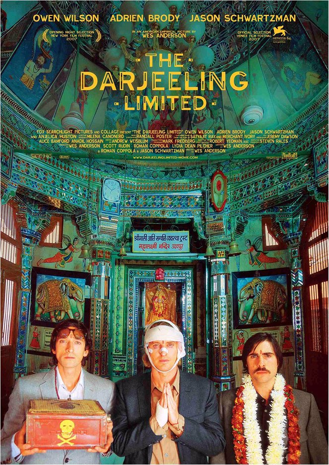 Darjeeling Limited, The - Julisteet