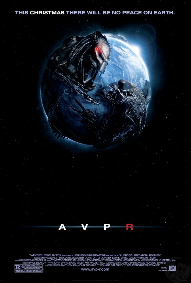 AVP2: Aliens vs. Predador 2 - Cartazes