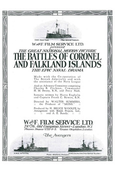 The Battles of Coronel and Falkland Islands - Posters