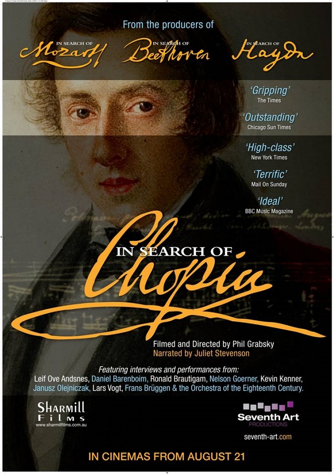 In Search of Chopin - Plakate