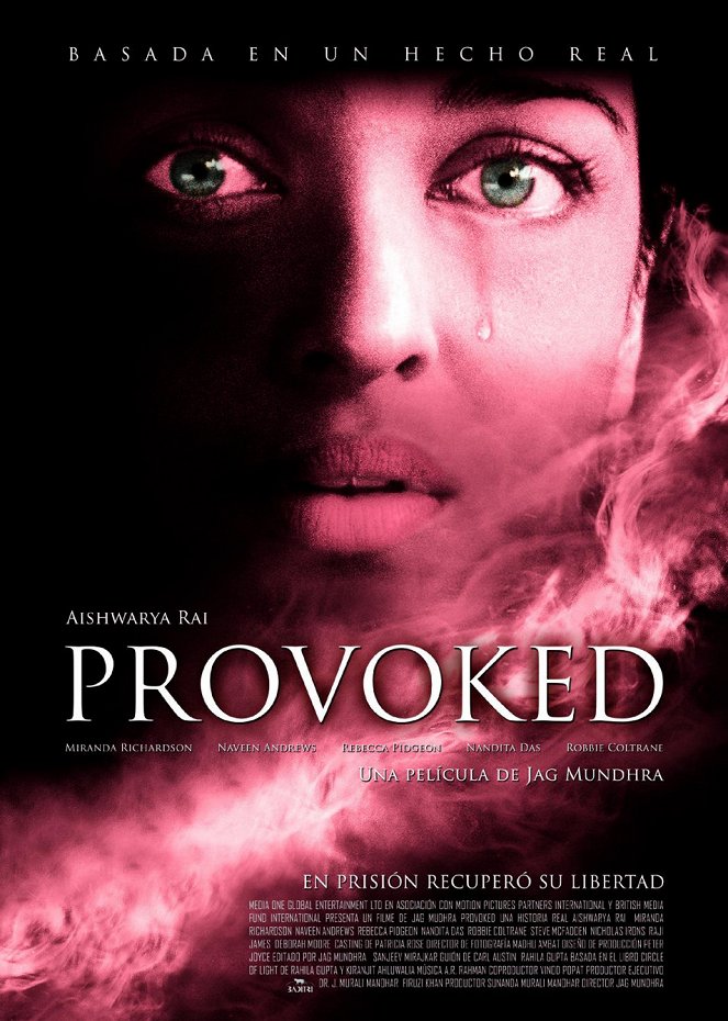 Provoked: Una historia real - Carteles