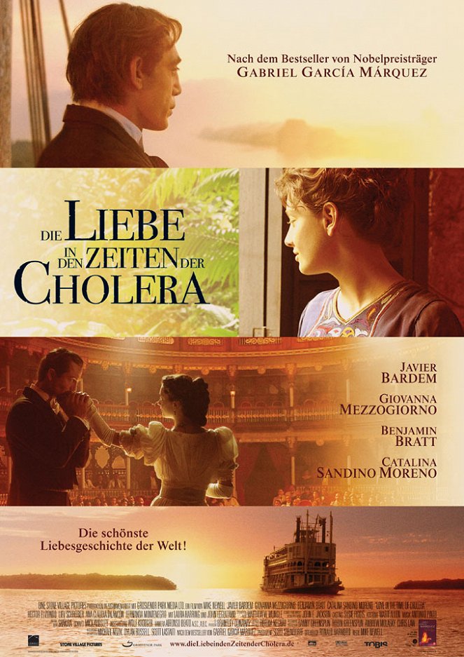 Die Liebe in den Zeiten der Cholera - Plakate