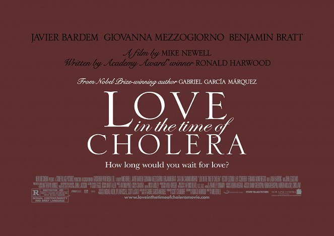Die Liebe in den Zeiten der Cholera - Plakate