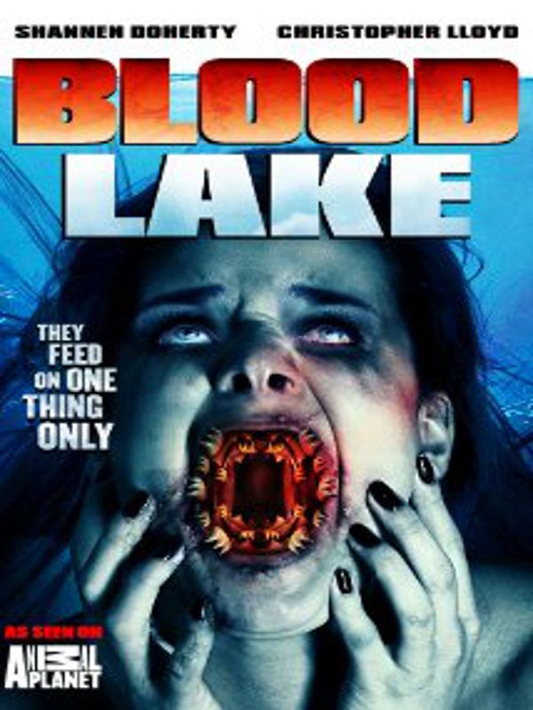 Krvavé jezero: útok zabijáckých mihulí - Plakáty