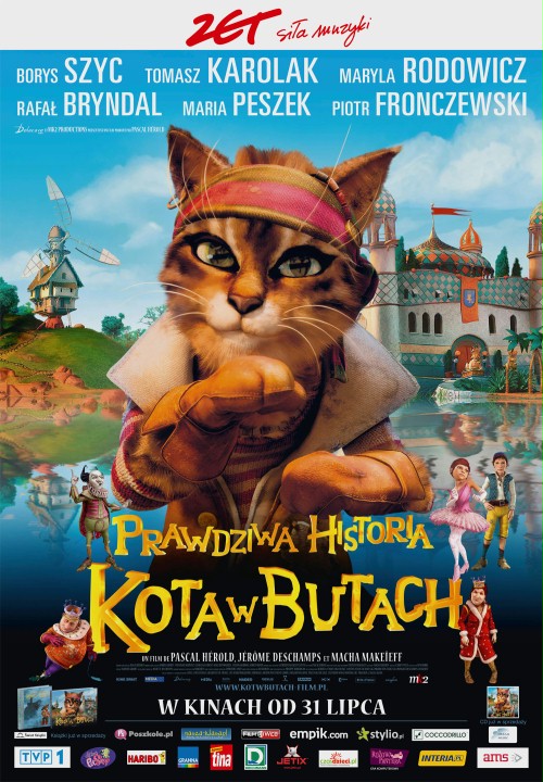 Prawdziwa historia Kota w Butach - Plakaty