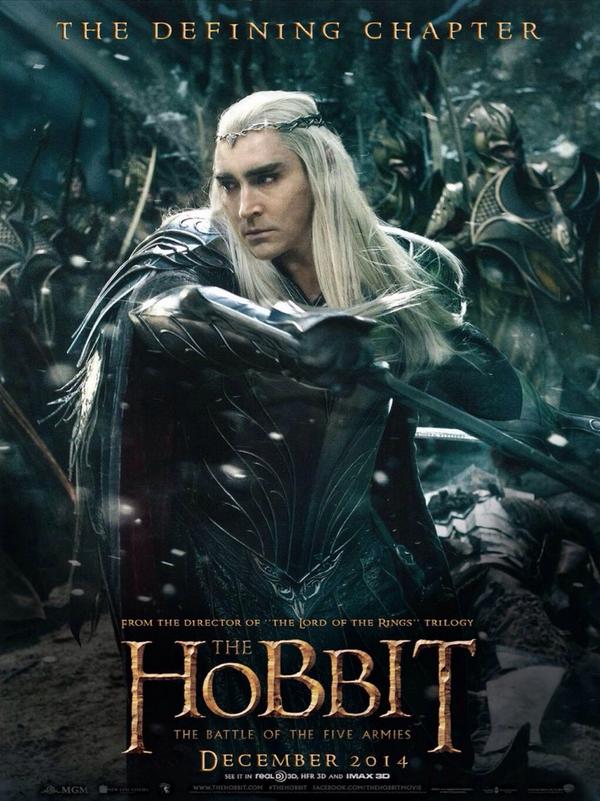 Le Hobbit : La bataille des qinq armées - Affiches