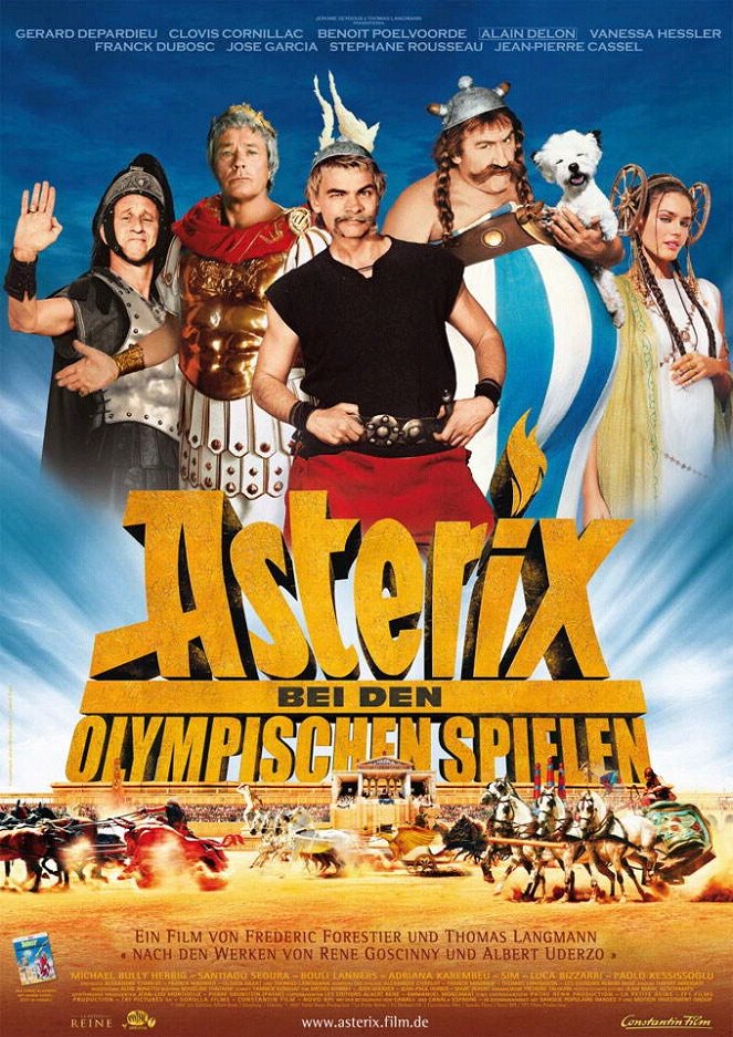 Asterix a Olympijské hry - Plakáty